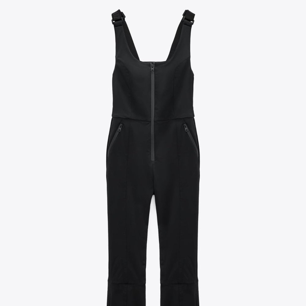 WINDPROOF AND WATERPROOF FLARED OVERALLS SKI COLLECTION - NWT - Small